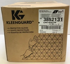 KleenGuard 38521, G10 Powder Free Nitrile Gloves, Large, Blue 1000ct