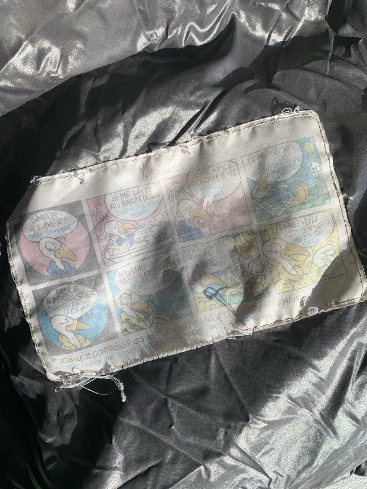 Moncler MAYA GIUBBOTTO piumino d'oca puro piumino giubbino imbottito con cappuccio rimovibile taglia 4 LG