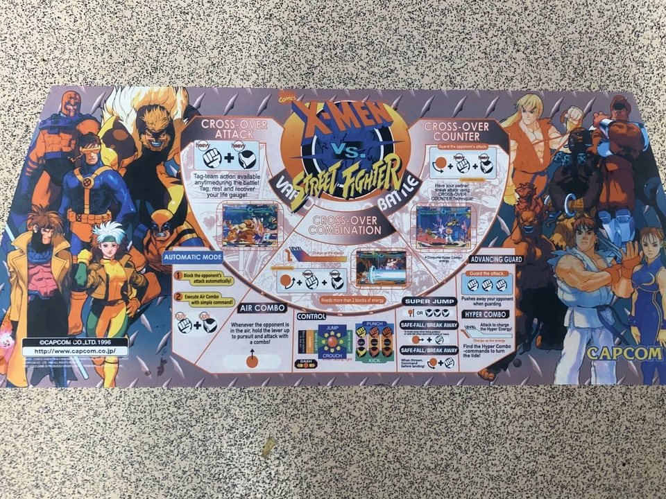 X Man vs Street fighter arcade game pictures brand-new. Capcom - Image 3 of 4