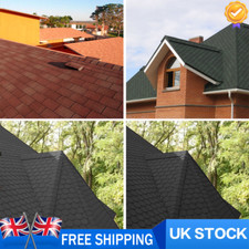 3/5-Tab Type Self Adhesive Asphalt Roof Shingles 18Pcs Bitumen Roofing Tiles UK