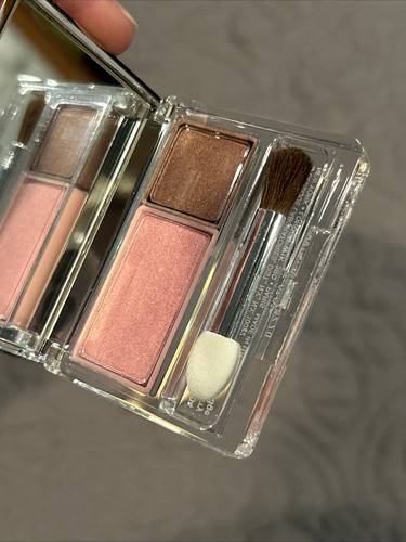 Clinique Strawberry Fudge Color Surge EyeShadow Duo Full Size New .07 Oz / 2.2 g - Picture 2 of 7