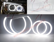 for BMW X5 E70 07-2013 Xenon headlight LED halo ring DRL angel eye lamp white