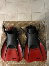 AQUALUNG US Divers Trek Travel Fin Small, Men  s 4-7, Women  s 6-9, Euro 37-41 