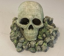 Aquarium Fish Tank Skull Ornament Cave Hideout Decoration