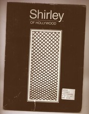 Vintage Shirley of Hollywood Black Fishnet Pantyhose-New in the Package 