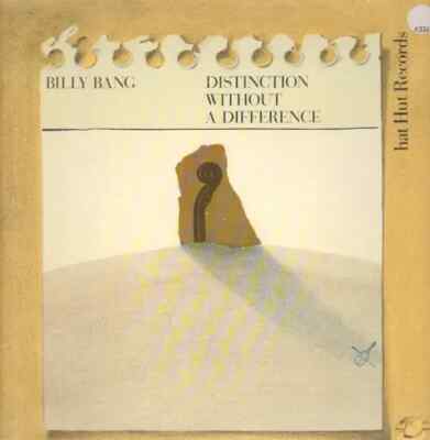 LP Billy Bang Distinction Without A Difference NEAR MINT Hat Hut Records
