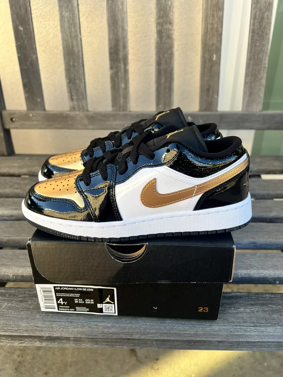 Nike Air Jordan 1 Low SE Gold Toe KIDS 4Y/ wmns 5.5Y Concord GS True Blue Bred