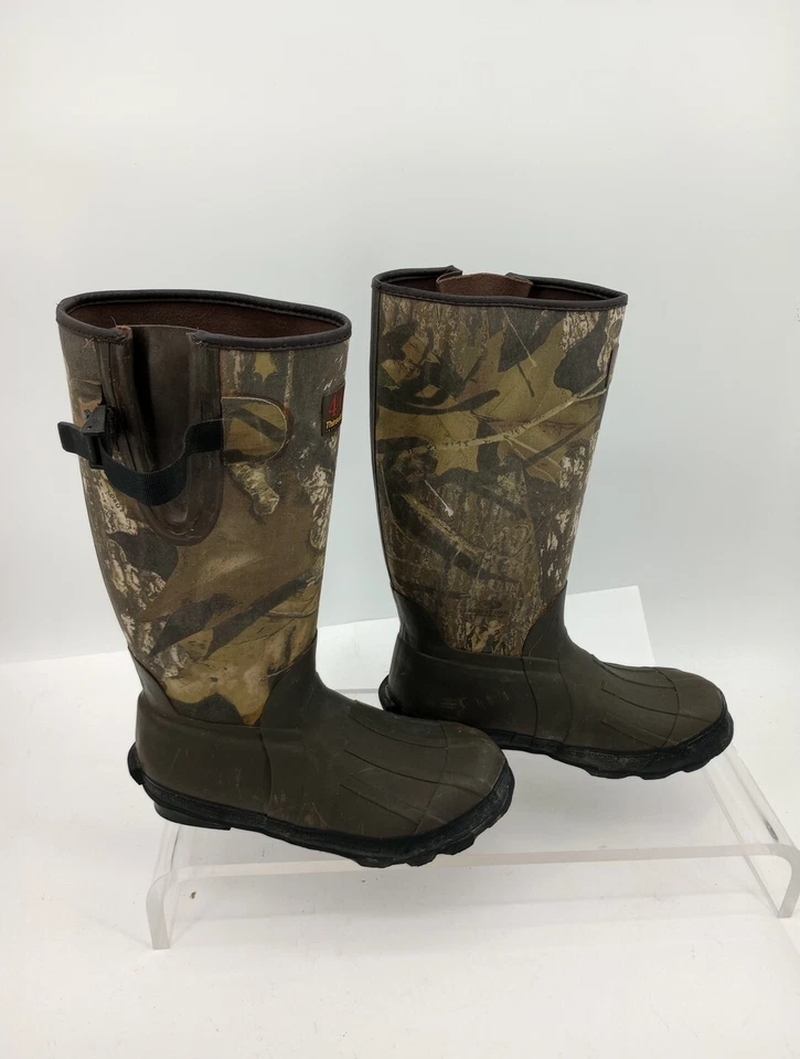 Cabela's 832538 9-M Mens Boots Steel Shank Thinsulate Ultra Camo Waterproof - Image 2 of 4