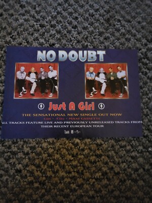 BEL1 ADVERT 5X8 NO DOUBT : 'JUST A GIRL' SINGLE