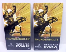 Lot of 2 IMAX Collectibles Regal Movie Ticket