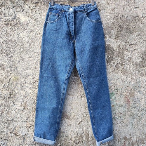 Effetti Jeans Donna Vita Alta 42 Vintage anni 90 denim chiaro Zip da  sostituire | eBay
