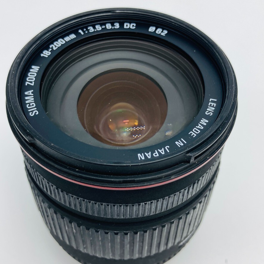 SIGMA AF 18-200mm f/3.5-6.3 DC APS-C Lens for Pentax Made in Japan