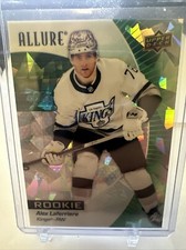 2023-24 Upper Deck Allure Alex Laferriere Rookie Green Rainbow 65/99
