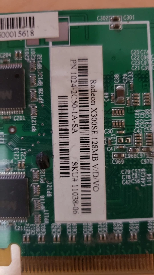 HP ATI Radeon X300 SE 128MB DDR SDRAM PCI Express x16 Graphics adapter - Image 4 of 4