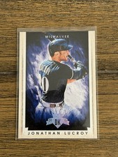 2015 Panini Diamond Kings Jonathan Lucroy Silver Parallel /99 Brewers #76