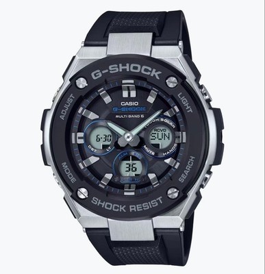 CASIO G-SHOCK GST-W300FP-1A2JR G-STEEL Tough Solar Multiband 6 Watch