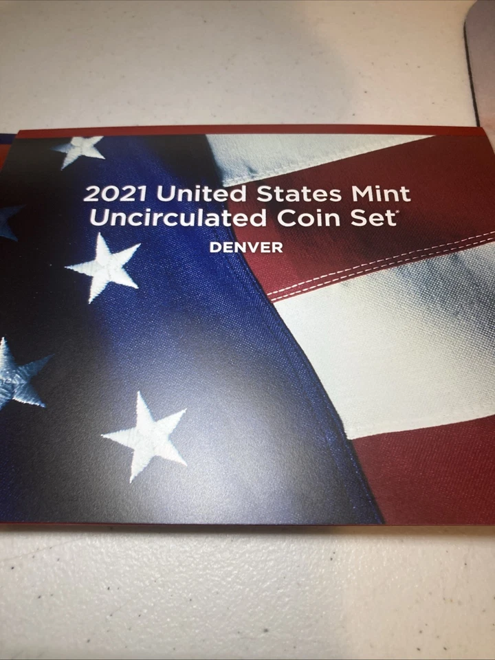 2021 Mint Set - Uncirculated Coins - 14-Coin Set - P & D - Image 2 of 4