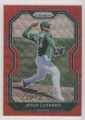 2021 Panini Prizm Red Wave Prizm 2/99 Jesus Luzardo #83 0q1p