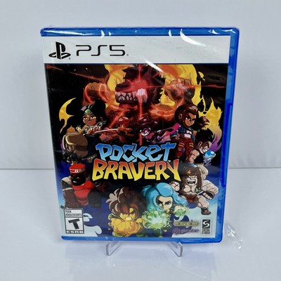 Pocket Bravery (PS5, Sony PlayStation 5)   New/Sealed   Cracked Case