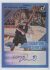 2019-20 Panini Donruss Signature Series Al-Farouq Aminu #SS-AFA Auto 00wx