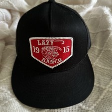 LAZY RANCH 1915 BLACK BASEBALL HAT SNAPBACK THE CLASSICS