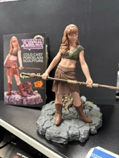 Gabrielle Cold Cast Porcelain Sculpture Xena Warrior Princess 1999 COA Unused