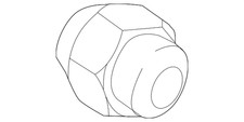 Genuine Mazda Wheel Nut B002-37-160B