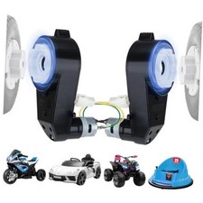 2Pcs 12V Motor Gearbox RS550 40000RPM High-Speed for Power Wheels Kids Ride on