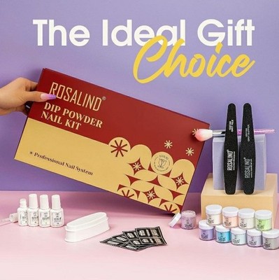 Dip Nails Powder Starter Kit, 29PCS with 20 Colors Nail Tool Dip Powder Nail Kit