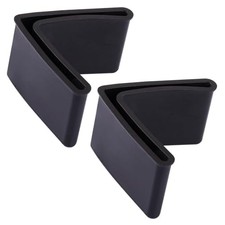 Bed Frame Gash Protector Guards 1-1/2" x 1-1/2" Edge Corner End Covers/Caps