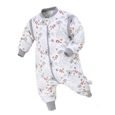 LAT Baby Sleep Bag with Feet Winter,Three-way zipper Wearable Blanket with Le...