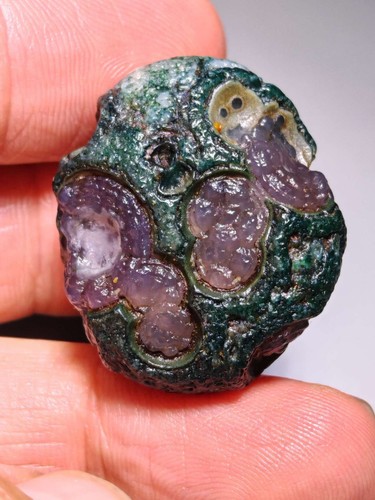 100% Natural Mongolia Gobi Agate Eyes Agate/stone Collection Specimen