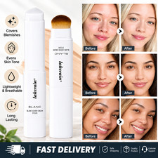 Cover Cream Stick White - with brush Korean Color-Changing Foundation Stick