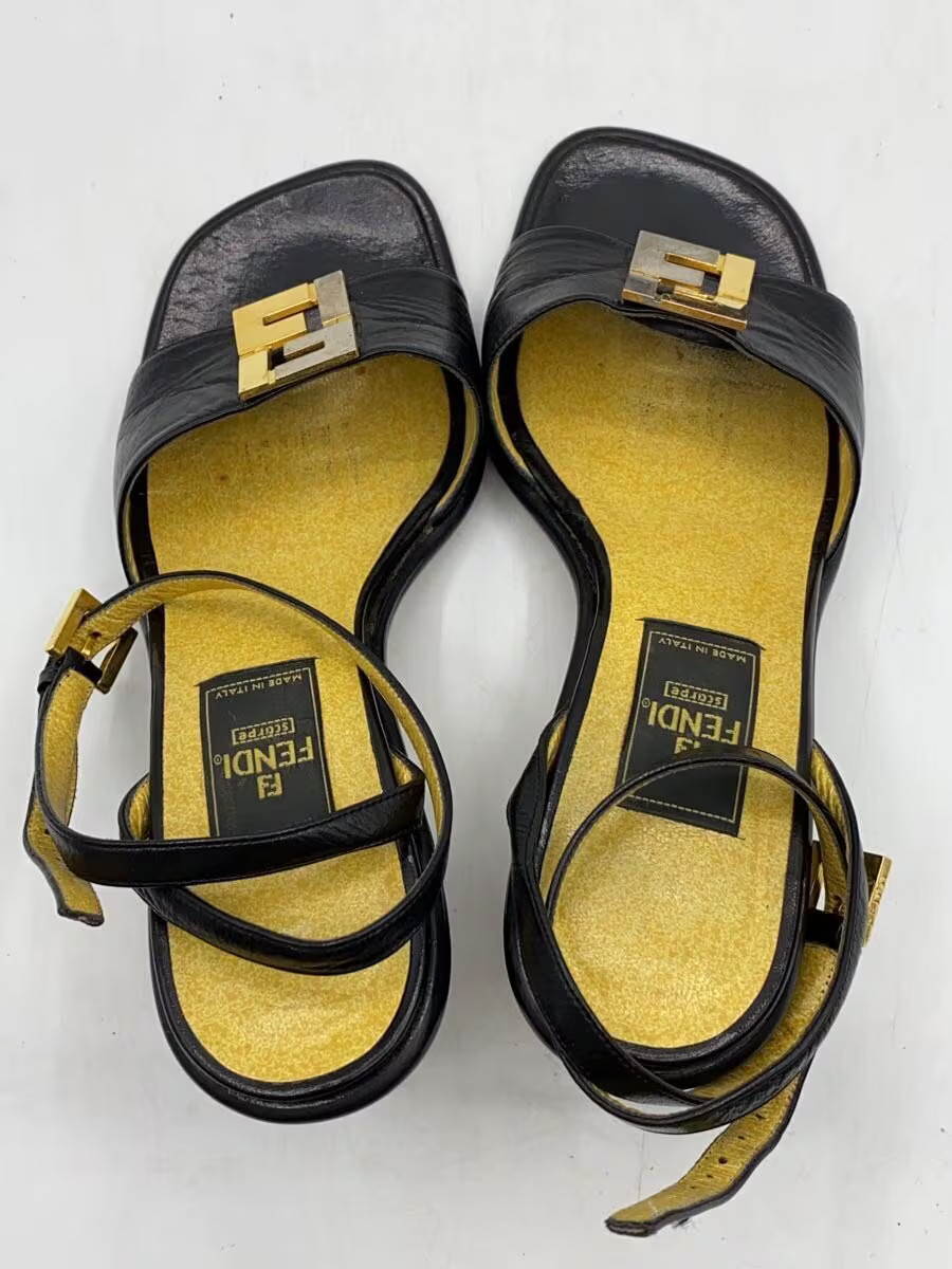 Fendi Sandals L Blk Jls10 thumbnail 3