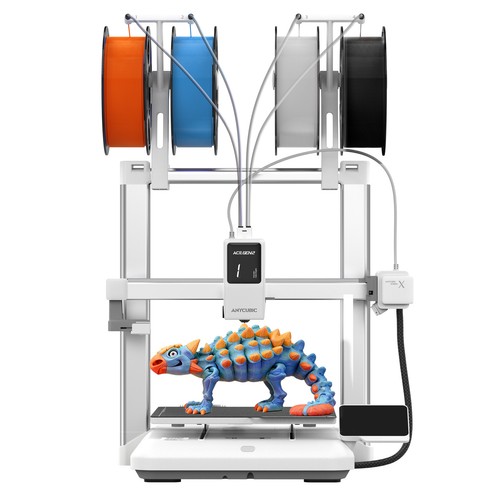 In Stock ANYCUBIC Kobra X 3D Printer Soft & Hard Material Multi-color Printing