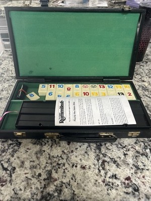 Vintage Pressman Rummikub Tournament Edition With Case Complete