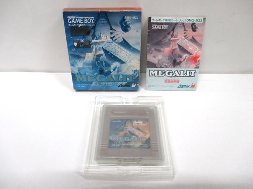 GB -- MEGALIT -- Box. Game Boy, JAPAN Game. ASMIK. 11898