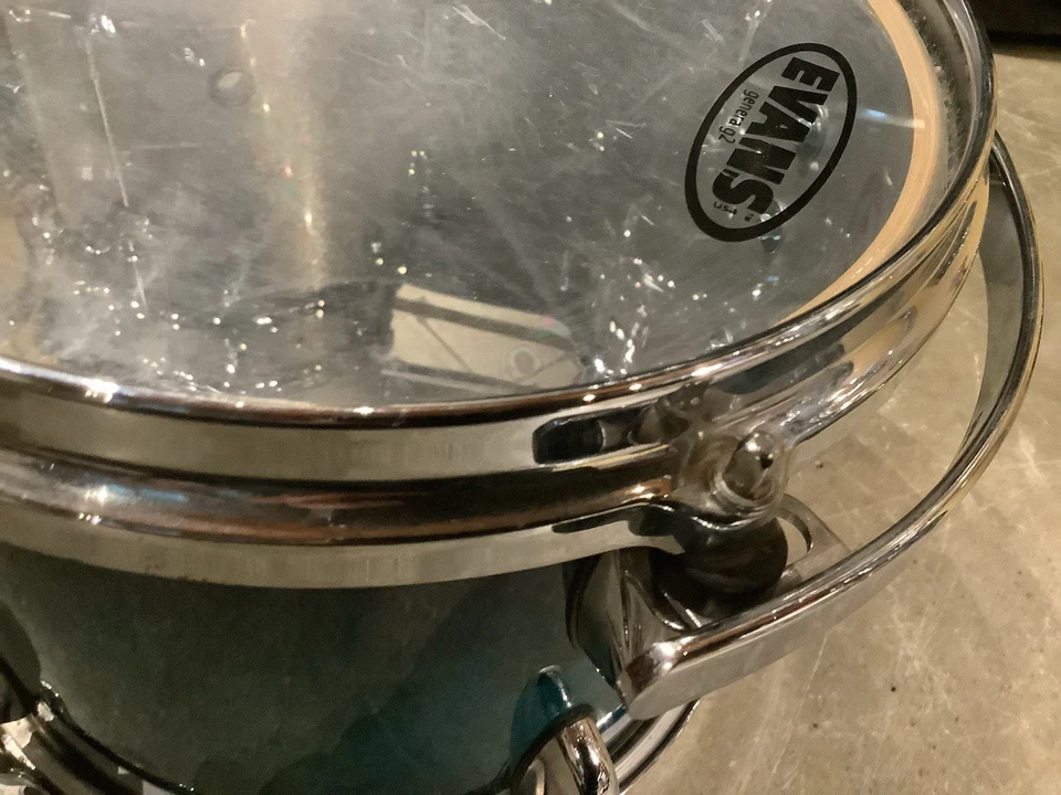 10" Gretsch RENOWN Maple Rack Tom Rim Mount BLUE BURST 8x10 #PB1 - Image 3 of 4