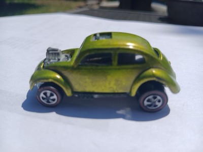 HOTWHEELS 1968 ORIGINAL REDLINE CUSTOM VOLKSWAGEN DULL LIME SWEET