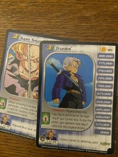 DBZ Dragon Ball Z Super Saiyan Trunks 187 CCG Unlimited Trunks Saga MP Score