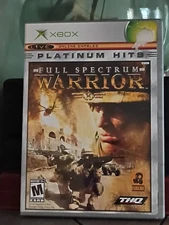 Full Spectrum Warrior Platinum Hits (Microsoft Xbox, 2005)