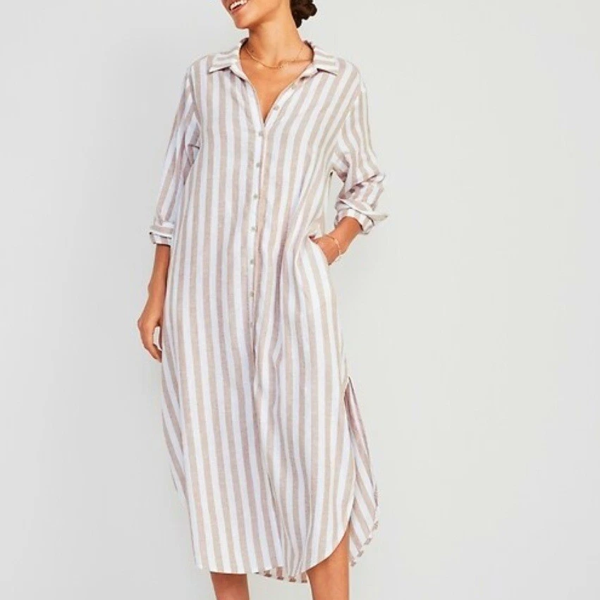 old navy shirt dress Dresses for sale Mckenzie Denim Dress - Spring dresses knit crew neck short Color:NO3 Long sleeve