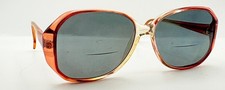 Vintage Libco NLI-202 Brown Translucent Oval Sunglasses FRAMES ONLY USA