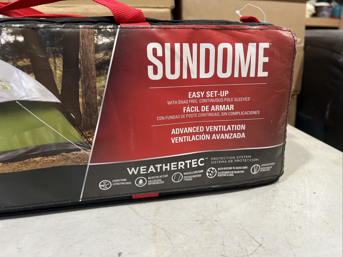 Coleman Sundome 9×7 Tent Coleman Sundome Camping Tent - 4 Person CM1010110021-20 , 15