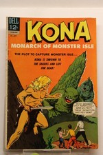 KONA #15 (1965) Dinosaur, Captain Krym, Paul S. Newman, Sam Glanzman, Dell