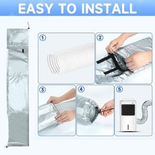 Manicotto isolante copri tubo aria condizionata per unit�� mobili AC uso esterno