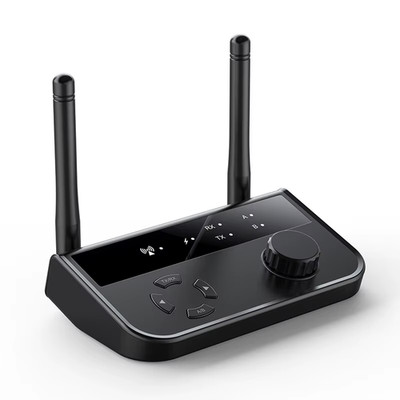 2 in 1 Bluetooth 5.3 Audio Receiver Transmitter 3.5Mm Aux Jack RCA Stereo Music 