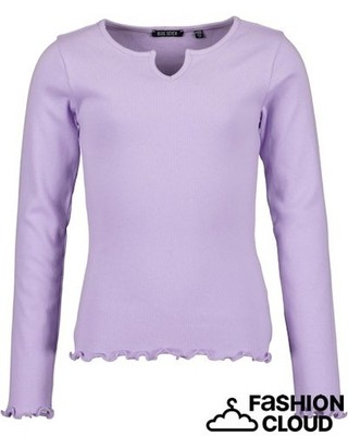 551695 Blue Seven Mädchen Teenager Shirt Rippshirt lila NEU Gr. 140 - 176