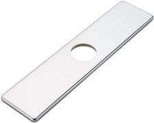 10 Inch Kitchen or Bathroom Sink Faucet Base Plate Hole Cover Deck Plate Escutch