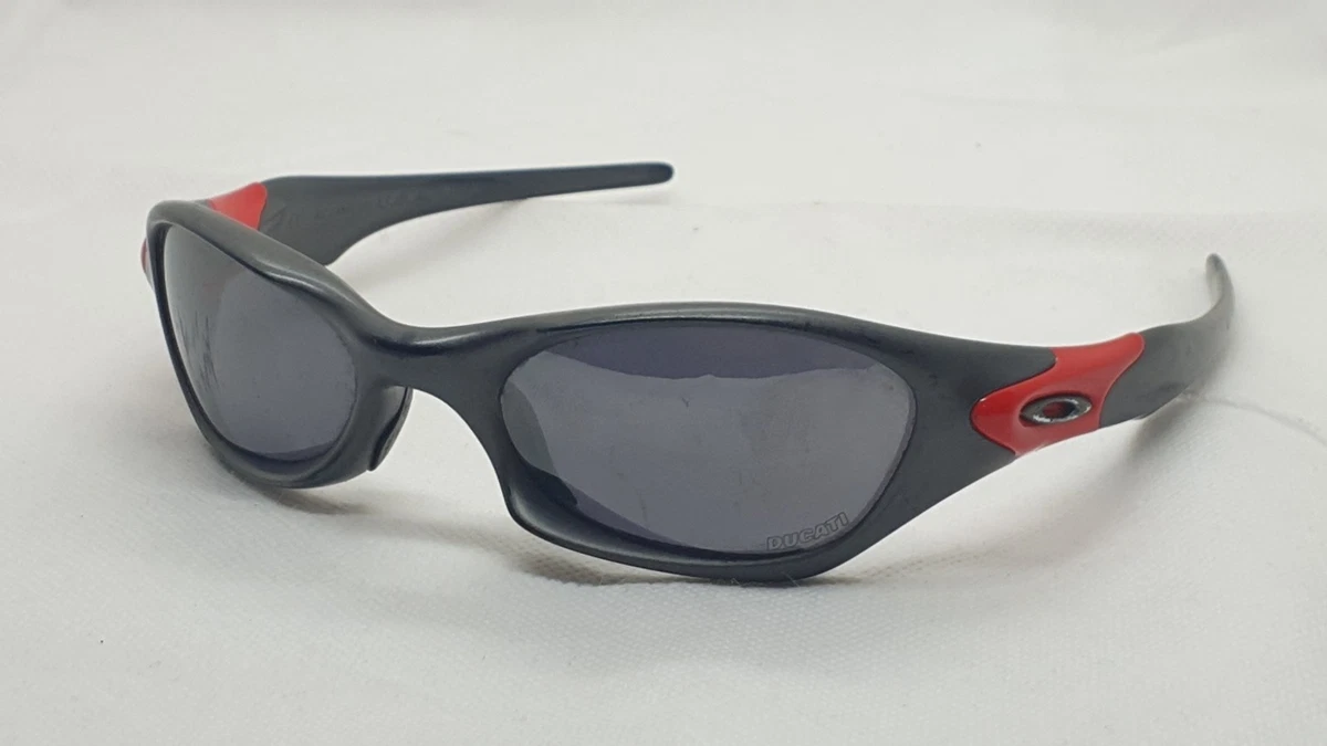 【ddnl】オークリーサングラスDucati ブラック/レッド OAKLEY&DUCATIダブルネームモデル